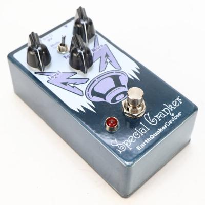 【訳あり】アウトレット EarthQuaker Devices アースクエイカーデバイセス EQD Special Cranker Blue Steel オーバードライブ 本体画像 斜め 2
