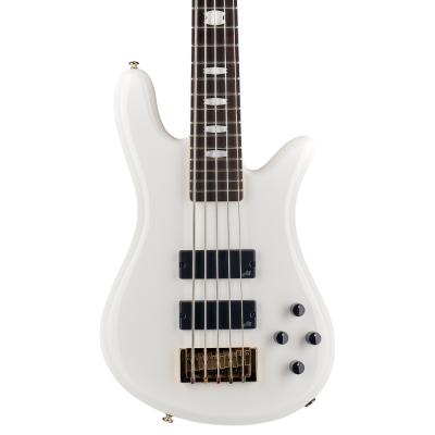 エレキベース 5弦ベース Spector Icon NS-5 Bolt-On WH Gloss スペクター アイコンシリーズ White ホワイトグロス ボディ画像