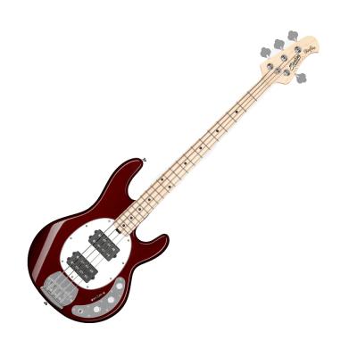 Sterling By Musicman SUB STINGRAY HH RAY4 CANDY APPLE RED エレキベース 2ピックアップ仕様 RAY4HH-CAR-M1
