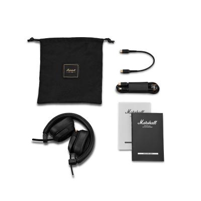 MARSHALL マーシャル Milton A.N.C. Black ワイヤレスヘッドホン ブラック Bluetooth 6.0 付属品画像