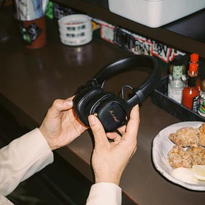 MARSHALL マーシャル Milton A.N.C. Black ワイヤレスヘッドホン ブラック Bluetooth 6.0 イメージ画像2