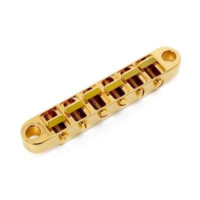 ABM エービーエム ABM2506G ナッシュビルタイプ ギター用ブリッジセット ゴールド ミリ規格 トップ画像