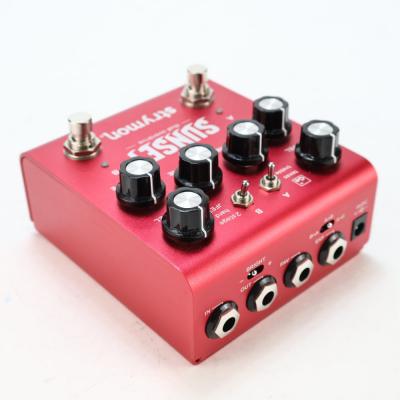 【中古】 strymon SUNSET dual overdrive オーバードライブ エフェクター リア斜めアングル画像