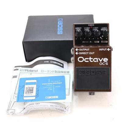 【中古】 オクターバー エフェクター BOSS OC-5 Octave ギターエフェクター オクターブ