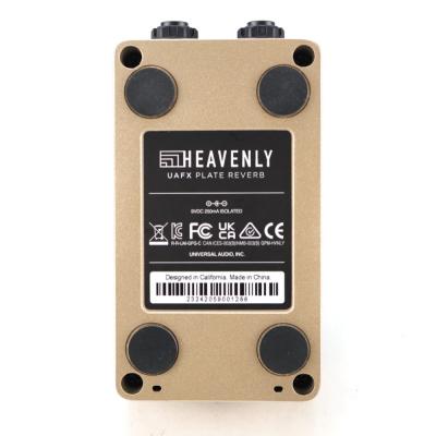 【中古】 Universal Audio ユニバーサルオーディオ UAFX Heavenly Plate Reverb リバーブ ギターエフェクター ボトム画像