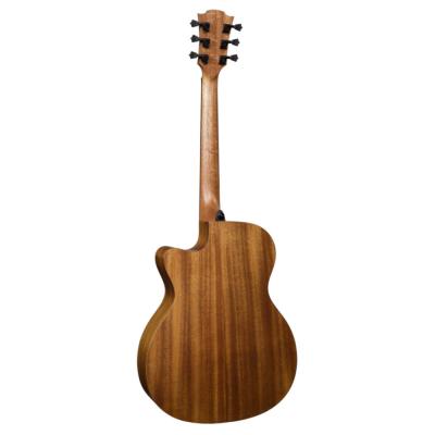 アコースティックギター LAG GUITARS HV10ACE NEW HYVIBEシリーズ スマートギター オーディトリアムサイズ バック画像
