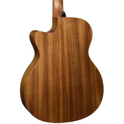 アコースティックギター LAG GUITARS HV10ACE NEW HYVIBEシリーズ スマートギター オーディトリアムサイズ ボディバック画像