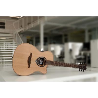 アコースティックギター LAG GUITARS HV10ACE NEW HYVIBEシリーズ スマートギター オーディトリアムサイズ イメージ画像2
