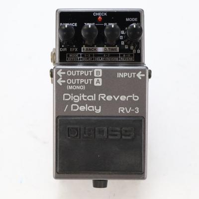 【中古】 デジタルリバーブ ディレイ エフェクター BOSS RV-3 Digital Reverb Delay ボス ギターエフェクター