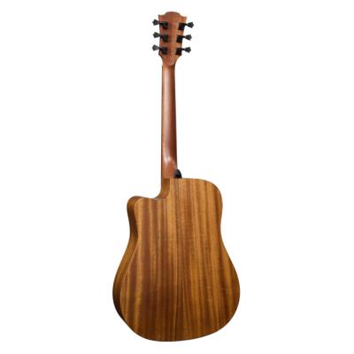 アコースティックギター LAG GUITARS HV10DCE NEW HYVIBEシリーズ スマートギター ドレッドノートサイズ バック画像