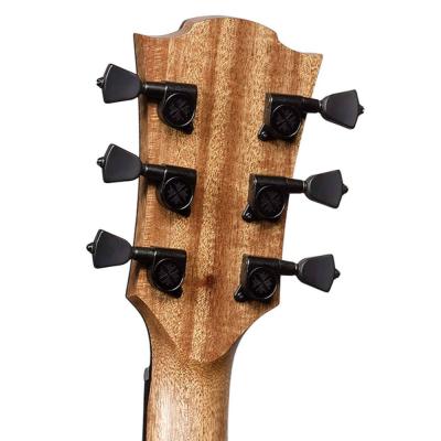アコースティックギター LAG GUITARS HV30DCE NEW HYVIBEシリーズ スマートギター ドレッドノートサイズ ローズウッドバック&サイド ヘッドバック画像