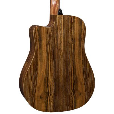 アコースティックギター LAG GUITARS HV30DCE NEW HYVIBEシリーズ スマートギター ドレッドノートサイズ ローズウッドバック&サイド ボディバック画像