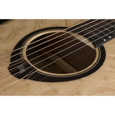 アコースティックギター LAG GUITARS HV30DCE NEW HYVIBEシリーズ スマートギター ドレッドノートサイズ ローズウッドバック&サイド ホール画像