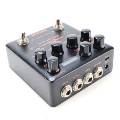 【中古】 プリアンプ付 アコースティックギターシミュレーター NUX NAI-5 Optima Air リア斜めアングル画像