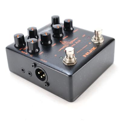 【中古】 プリアンプ付 アコースティックギターシミュレーター NUX NAI-5 Optima Air 斜めアングル画像