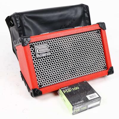 【中古】 ギターアンプ ローランド ROLAND CUBE Street RED 乾電池駆動パフォーマンス用ステレオアンプ ギターアンプ