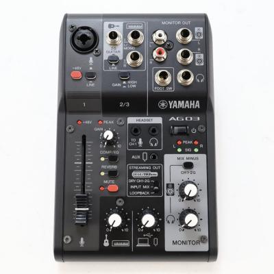 【中古】 ミキサー ヤマハ YAMAHA AG03 mk2 ライブストリーミングミキサー
