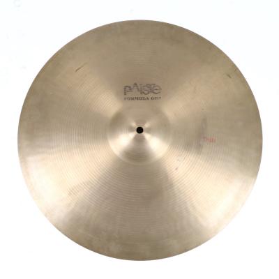 【中古】 クラッシュシンバル パイステ PAISTE Formula 602 Thin Crash 18インチ 1970s ビンテージシンバル