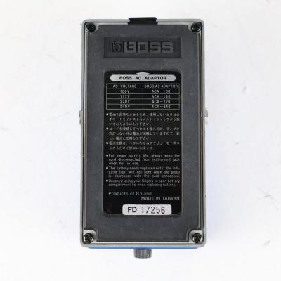 【中古】コンプレッサー エフェクター BOSS CS-3 Compression Sustainer ギターエフェクター 裏面