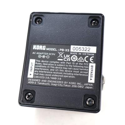 【中古】 KORG PITCHBLACK XS PB-XS ペダルチューナーピッチブラック ボトム画像