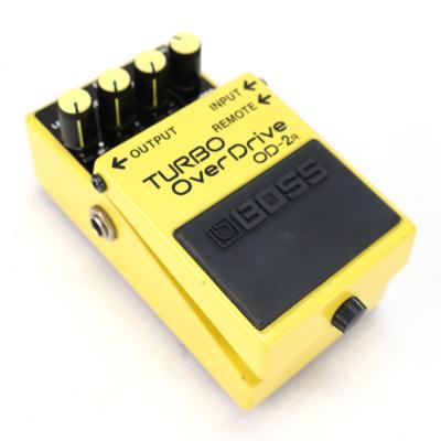 【中古】 オーバードライブ エフェクター BOSS OD-2R TURBO Over Drive ギターエフェクター ターボ オーバードライブ 斜めアングル画像