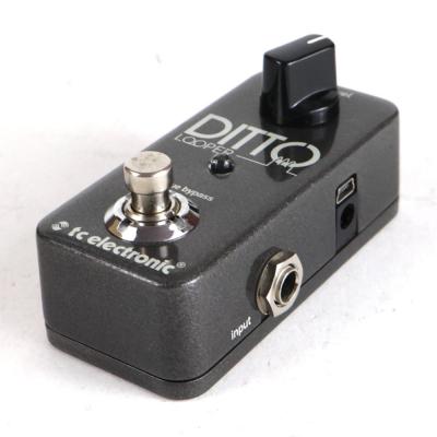 【中古】 ルーパー エフェクター tc electronic Ditto Looper ルーパー 斜めアングル画像