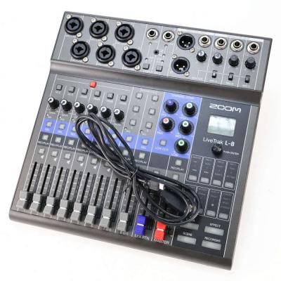 【中古】 ライブミキサー&レコーダー ズーム ZOOM LIVETRAK L-8 8チャンネル