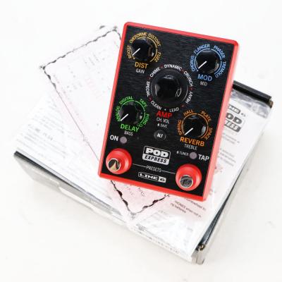 【中古】 LINE6 ライン6 POD Express Guitar マルチエフェクター ギターエフェクター