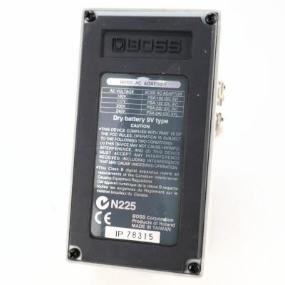 【中古】 デジタルディレイ エフェクター BOSS DD-5 Digtal Delay ギターエフェクター ディレイ 本体画像 裏