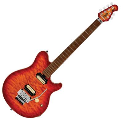 Sterling By Musicman AX50QM-LVB-M2 Lava Burst AXIS キルテッドメイプルトップ アクシス ミュージックマン