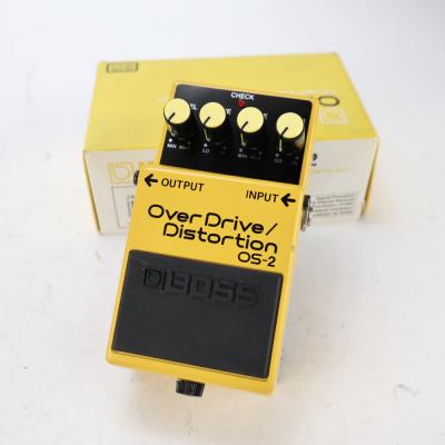 【中古】オーバードライブ ディストーション エフェクター BOSS OS-2 OverDrive Distortion ギターエフェクター