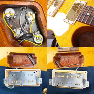 【中古】 エレキギター Gibson Les Paul Junior Special Plus Trans Amber Gold Hardware 2001年製 ギブソン レスポール ジュニアスペシャル AAメイプルトップ 内部