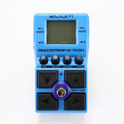 【中古】 ZOOM MS-70CDR+ MultiStomp ギター マルチエフェクター 空間系エフェクトを中心とした149種類を搭載