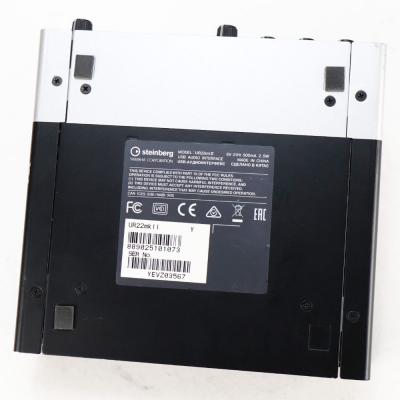 【中古】 オーディオインターフェイス Steinberg UR22mkII スタインバーグ USB UR22 mk2 本体画像 裏