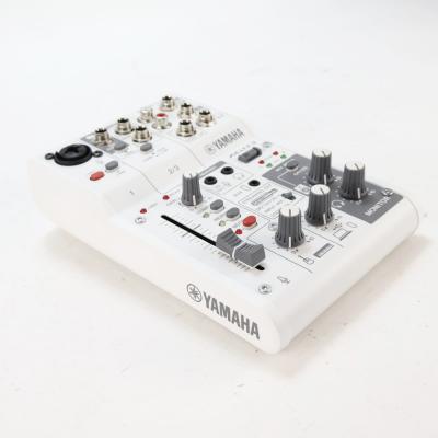 【中古】 ミキサー ヤマハ YAMAHA AG03 mk2 W ライブストリーミングミキサー ホワイト 詳細画像