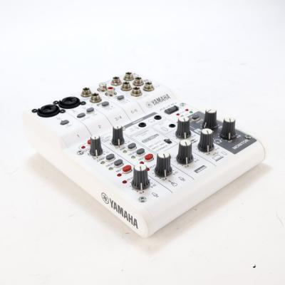 【中古】 ヤマハ YAMAHA AG06 MK2 W 6チャンネル ライブストリーミングミキサー ホワイト 詳細画像