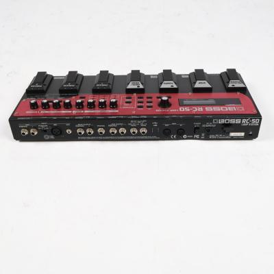 【中古】ルーパー エフェクター BOSS RC-50 Loop Station ループエフェクター ループステーション ステレオ 長時間 側面