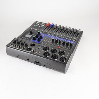 【中古】 ライブミキサー&レコーダー ズーム ZOOM LIVETRAK L-8 8チャンネル 側面