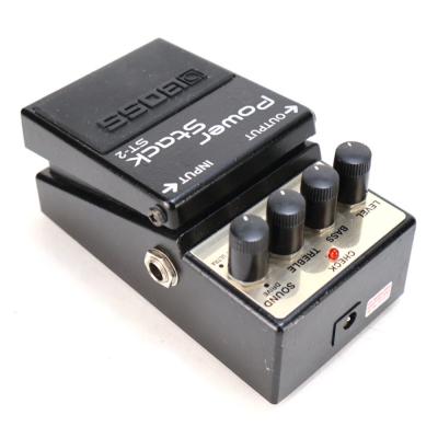 【中古】 ディストーション エフェクター BOSS ST-2 Power Stack ギターエフェクター リア斜めアングル画像