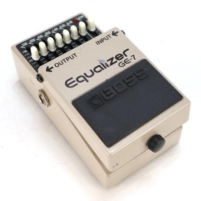 【中古】イコライザー エフェクター BOSS GE-7 Equalizer ギターエフェクター 斜めアングル画像