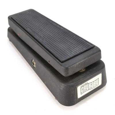 【中古】 ワウ エフェクター JIM DUNLOP Cry Baby GCB-95 ワウペダル リア斜めアングル画像