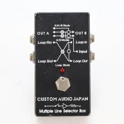 【中古】 ラインセレクター CUSTOM AUDIO JAPAN (CAJ) Multiple Line Selector Box