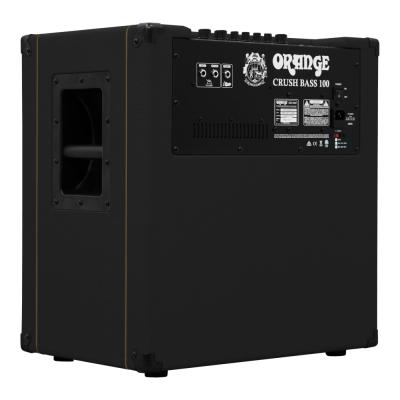 ORANGE CRUSH BASS 100 BK ベースアンプ コンボ 側面背面