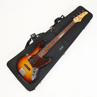 【中古】Mike Lull マイクルル V4 Fretless Mod 3Tone Sunburst JBスタイル エレキベース フレットレス加工あり