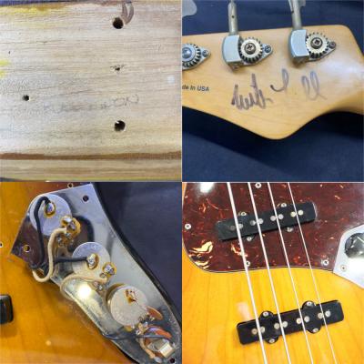 【中古】Mike Lull マイクルル V4 Fretless Mod 3Tone Sunburst JBスタイル エレキベース フレットレス加工あり 詳細画像