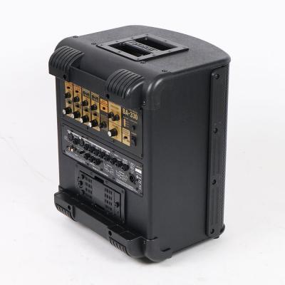 【中古】 ROLAND BA-330 ステレオポータブルアンプ PAシステム 全体