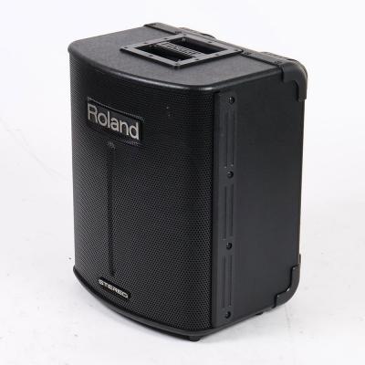 【中古】 ROLAND BA-330 ステレオポータブルアンプ PAシステム 全体