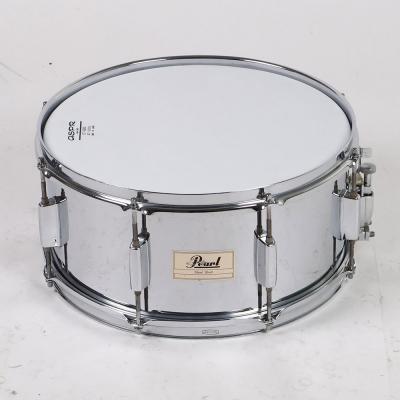 【中古】 スネアドラム パール Pearl Steel shell 14x6.5