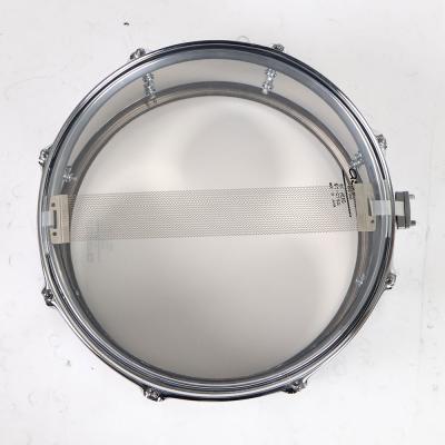 【中古】 スネアドラム パール Pearl Steel shell 14x6.5 裏面