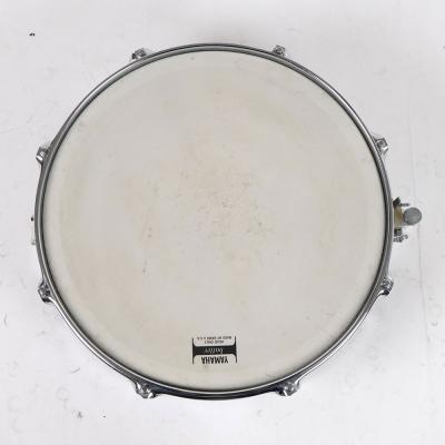 【中古】 スネアドラム ヤマハ YAMAHA SD2075B Seamless Black Steel Shell 14x5.5 Made in Japan 打面